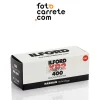 Carrete Ilford XP2 Super 400 formato 120 revelado C41 blanco y negro