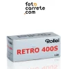 Carrete Rollei Retro 80S formato 120 B/N Fotocarrete