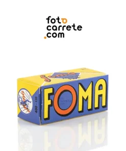 Carrete Fomapan 400 Action formato 120 edición limitada retro blanco y negro