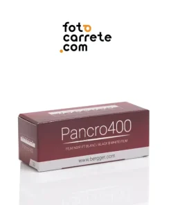 Carrete Bergger Pancro 400 blanco y negro en formato 120
