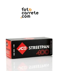 Carrete JCH Streetpan 400 formato 120 blanco y negro