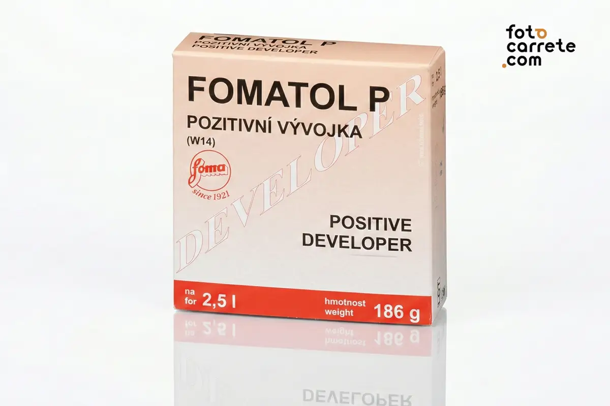 Caja de revelador positivo Foma Fomatol P W14 para 2.5 litros