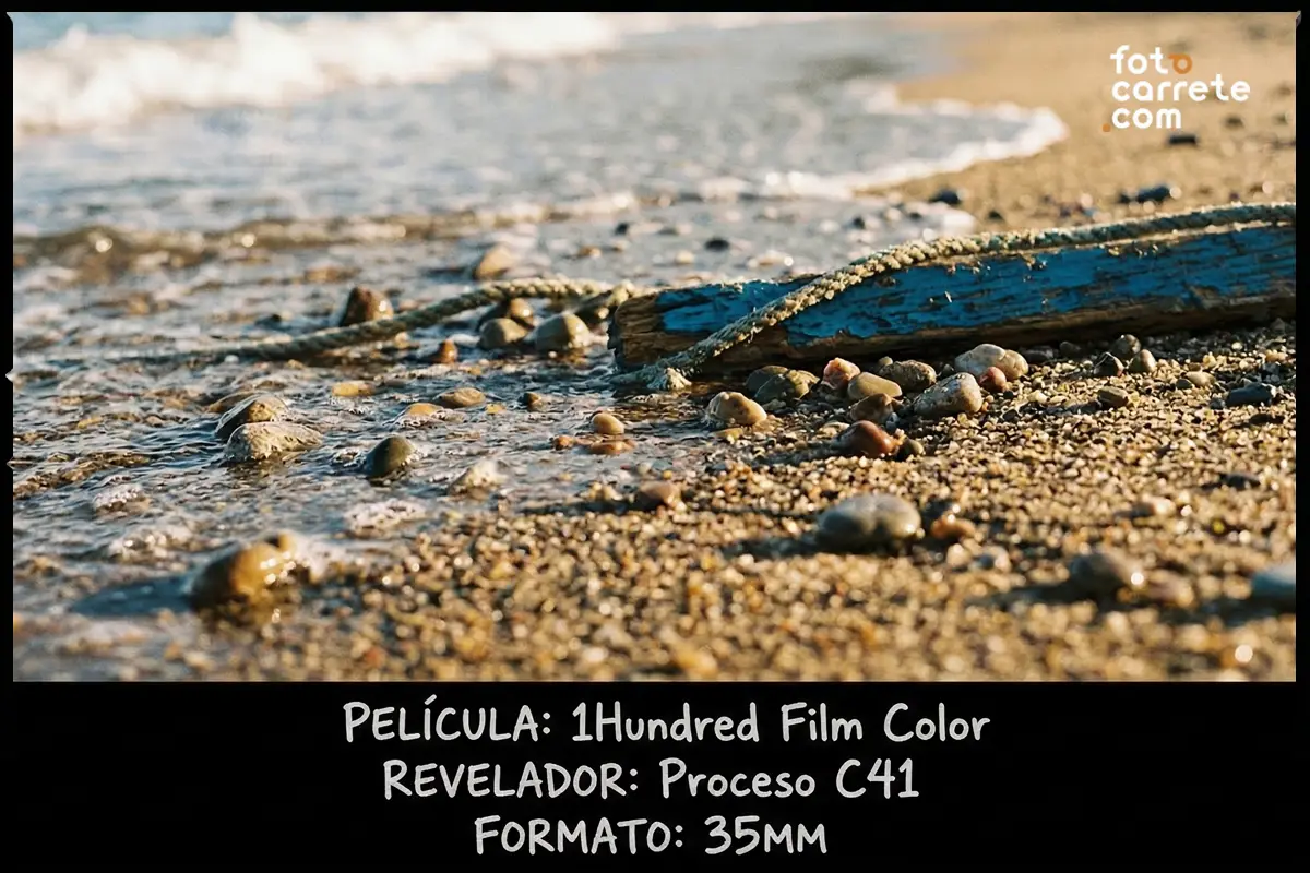 Detalle de óxido y graffiti capturado con película analógica Agfa Color 400.