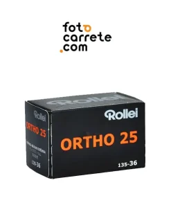 Rollo de película analógica de 35mm Rollei Ortho 25