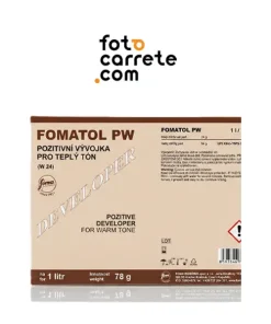 Revelador positivo de tono cálido Fomatol PW de Foma en caja para 1 litro