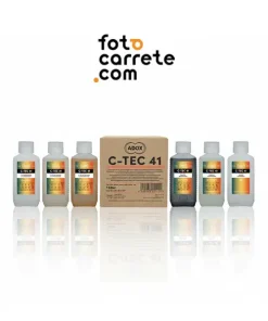 Kit completo Adox C-TEC 41 con botellas para revelado color 1 litro