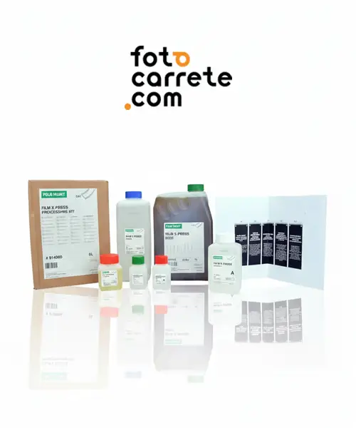 Kit completo de revelado Fuji Hunt Film X-Press C-41 para negativo color 5L