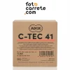 Caja del kit de revelado Adox C-TEC 41 para negativos de color de 1 litro