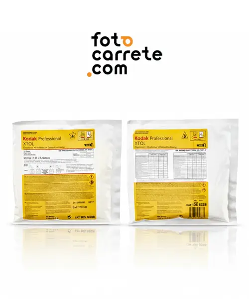 Sobres de revelador en polvo Kodak Professional XTOL para 5 litros