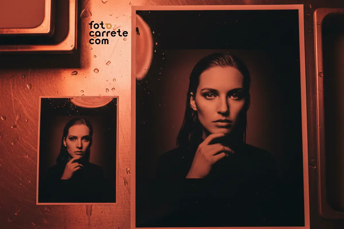 FotoCarrete Fomaspeed Variant RC copia diferentes tamaños cuarto oscuro comparativa visual fotografía terminada