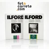 Papel fotográfico Ilford Multigrade FB Warmtone en acabados brillo y semimate para revelado de alta calidad.