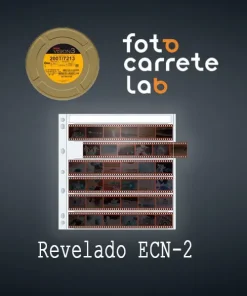 FotoCarrete Revelado Color ecn2 cine solo revelado negativos 35mm y 120