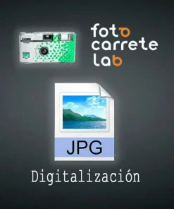 FotoCarrete Revelado blanco y negro negativos digital camara desechable