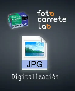 FotoCarrete Revelado diapositiva e6 negativos digital 35mm jpg