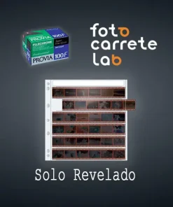FotoCarrete Revelado diapositiva e6 solo revelado negativos 35mm