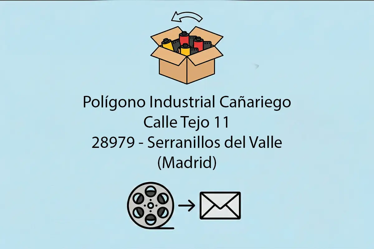 FotoCarrete Servicio de Revelado Direccion envio online 24 horas