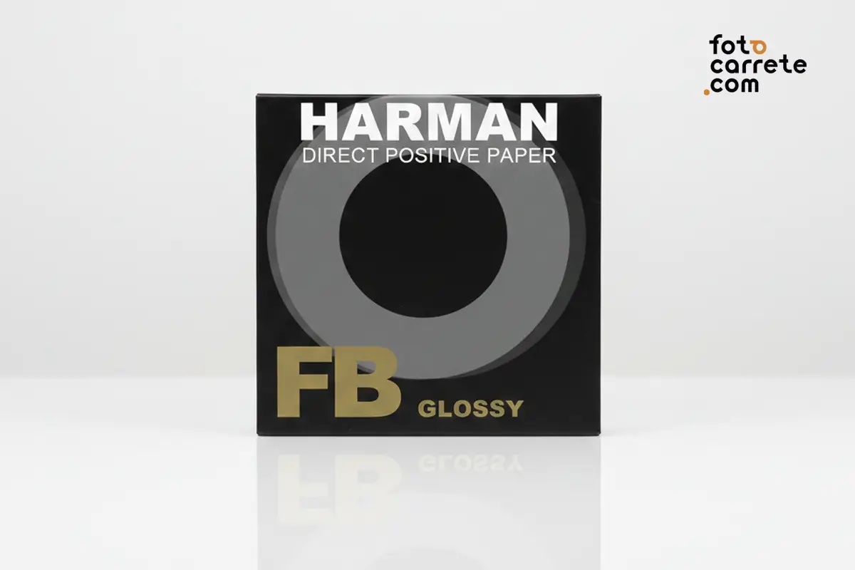 Caja negra de papel fotográfico Harman Direct Positive Paper FB Glossy