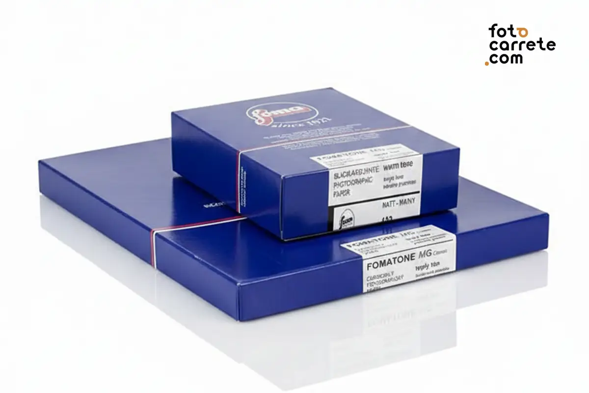 Cajas de papel fotográfico Fomatone MG Classic de Foma