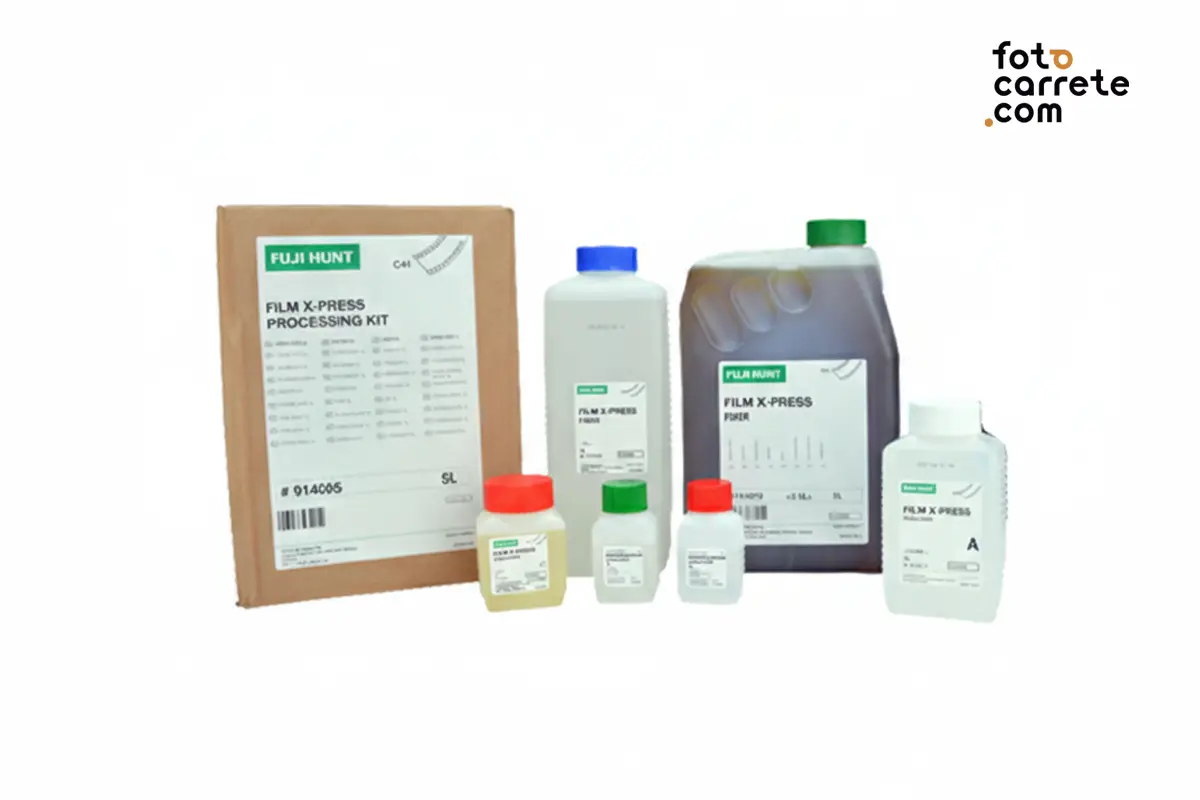 Kit de revelado C-41 Fuji Hunt Film X-Press