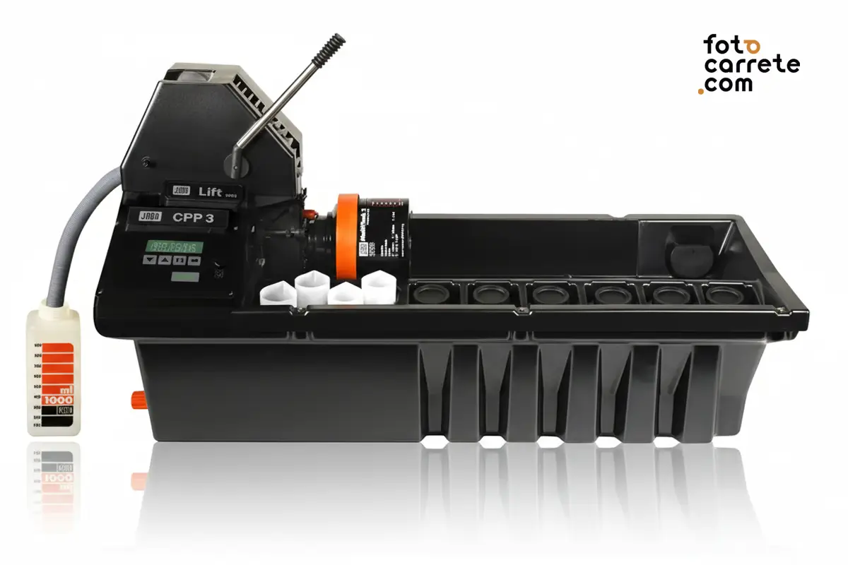 Procesador rotativo Jobo CPP 3 con Lift para revelado fotográfico