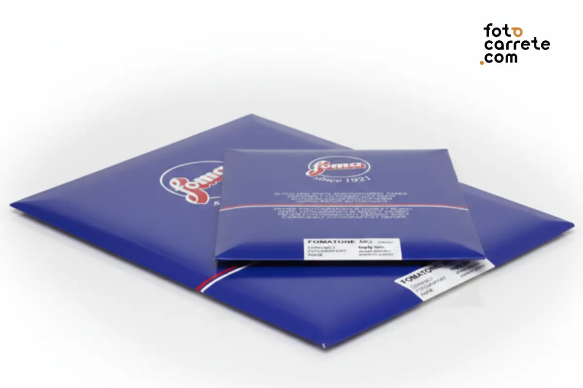 Sobres de papel fotográfico Fomatone MG de Foma