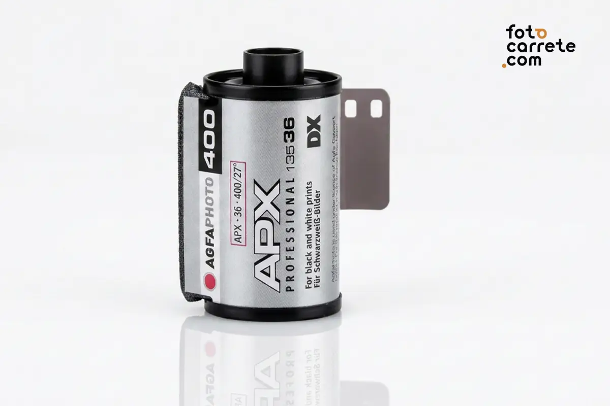 Carrete AgfaPhoto APX 400 Professional de 35mm