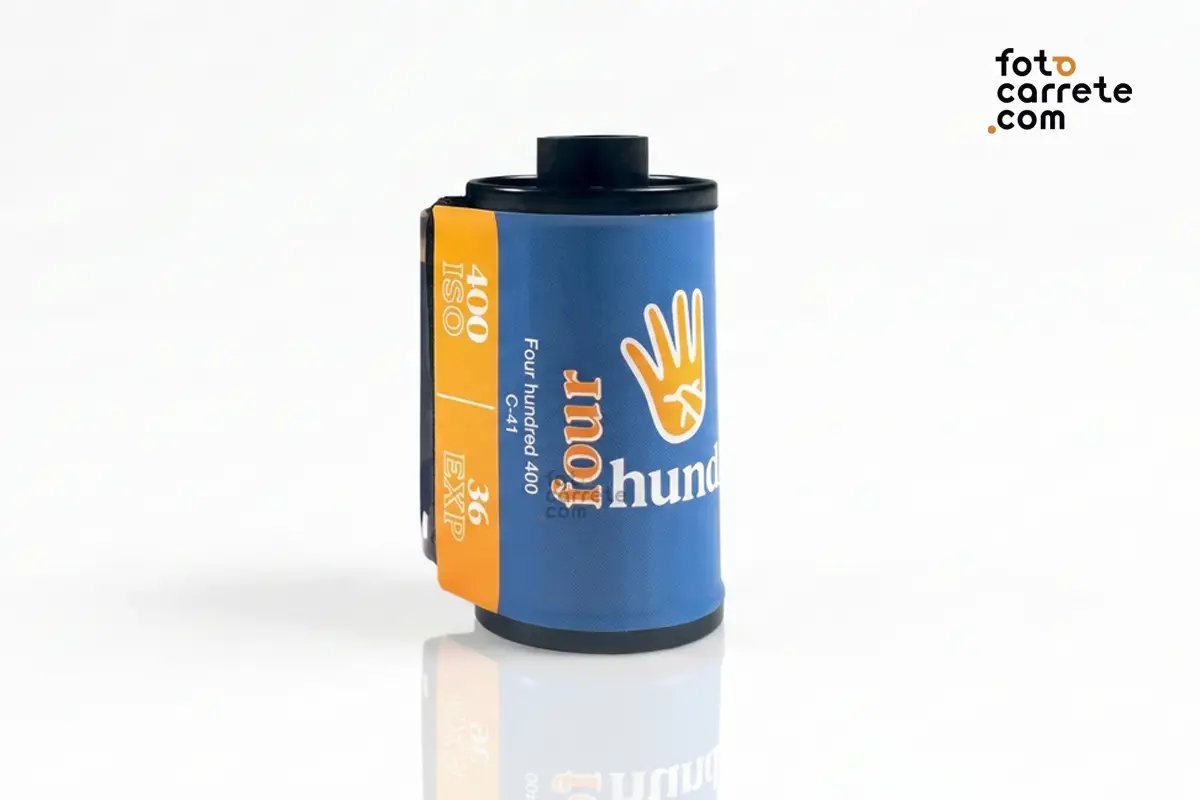 Carrete fotográfico Re Spooled Color Film Four Hundred ISO 400