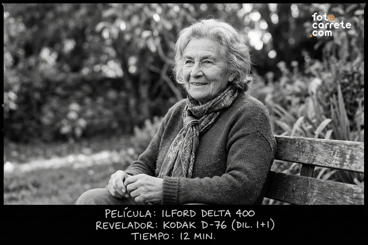 Ilford FP4 Plus 125 carrete 35mm película negativa b&n