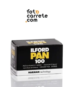 Carrete blanco y negro Ilford Pan 100 de 35mm