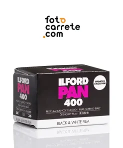 Película analógica Ilford Pan 400 blanco y negro 35mm