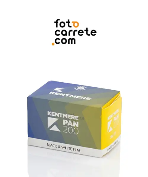 Carrete económico Kentmere Pan 200 blanco y negro 35mm
