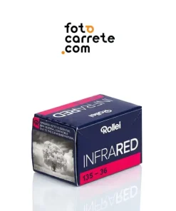 Carrete analógico Rollei Infrared 35mm para fotografía infrarroja