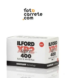 Caja del carrete Ilford XP2 Super 400 para revelado C41
