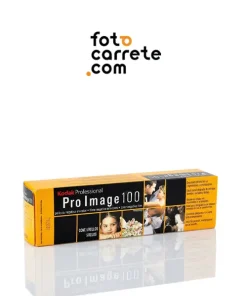 Caja pack de 5 carretes de color Kodak Pro Image 100 en 35mm