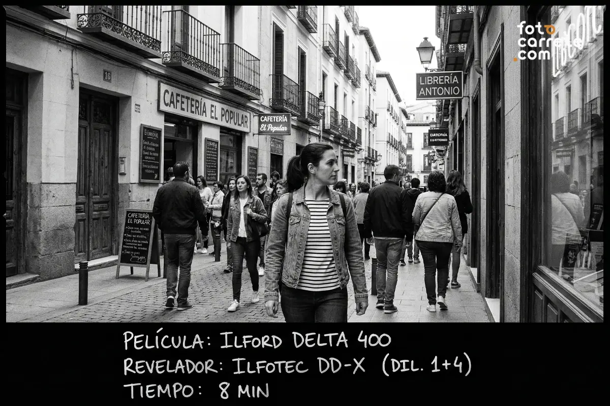 Caja de película Kodak Professional T-MAX 100 35mm