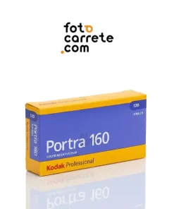 Caja de 5 carretes Kodak Portra 160 formato 120 para retrato
