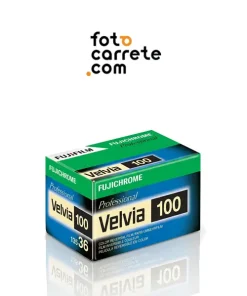 Carrete Fujichrome Velvia 50 Professional película reversible a color 135