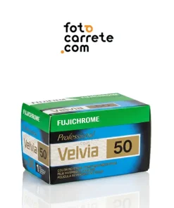 Carrete Fujichrome Velvia 100 Professional película reversible a color 135