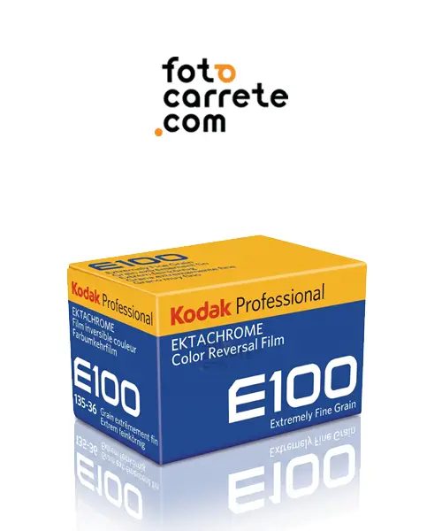 Carrete Kodak Professional Ektachrome E100 película reversible a color 135