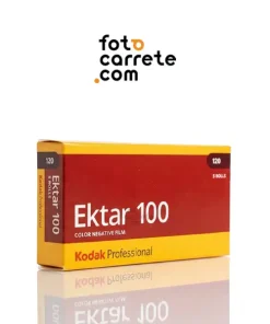 Carrete Kodak Professional Ektar 100 película negativa a color formato 120
