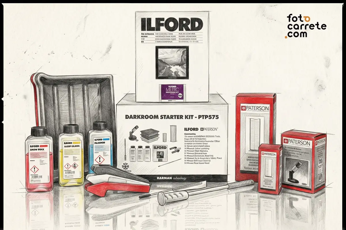 kit iniciacion ilford fotografia analogica