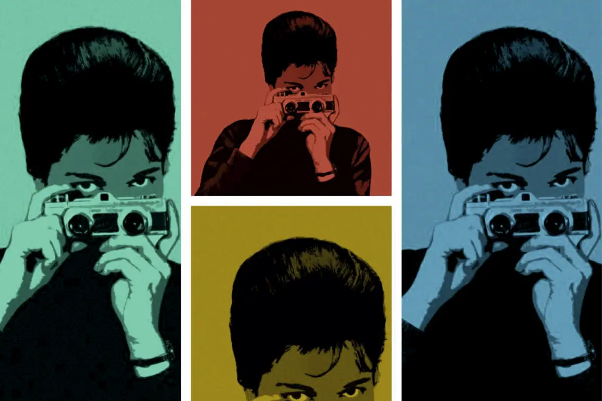 Mosaico de cuatro imágenes mostrando los colores de fondo cian, rojo, amarillo y azul del papel Fomapastel.