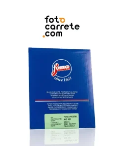 Caja de papel fotográfico blanco y negro Foma Fomapastel MG 151 tono verde semibrillante