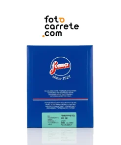 Caja de papel fotográfico blanco y negro Foma Fomapastel MG 181 tono cian semibrillante