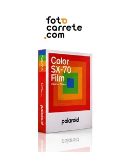 Película instantánea Polaroid Color SX-70 Film de 8 fotos